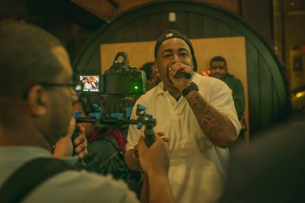 Cam Cooper on microphone